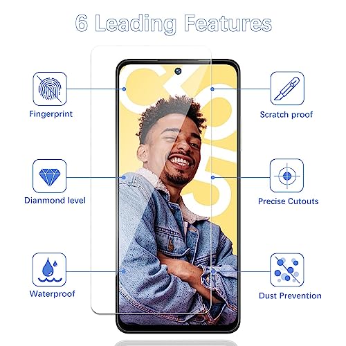 Nixinioo [2+2 Pezzi] Pellicola Vetro Temperato per...