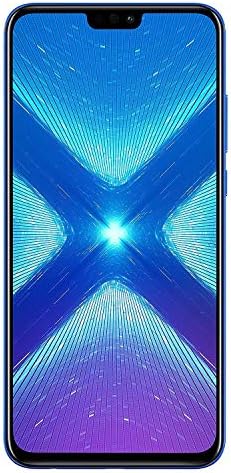 HUAWEI Honor 8X (64GB + 4GB RAM) 6.5" HD 4G LTE GSM Factory Unlocked Smartphone - International Version No Warranty JSN-L23 (Blue)