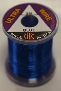 Hareline Dubbin UTC Ultra Wire Small Blue