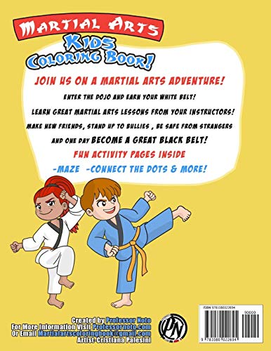 Martial Arts Coloring Book #TOP1