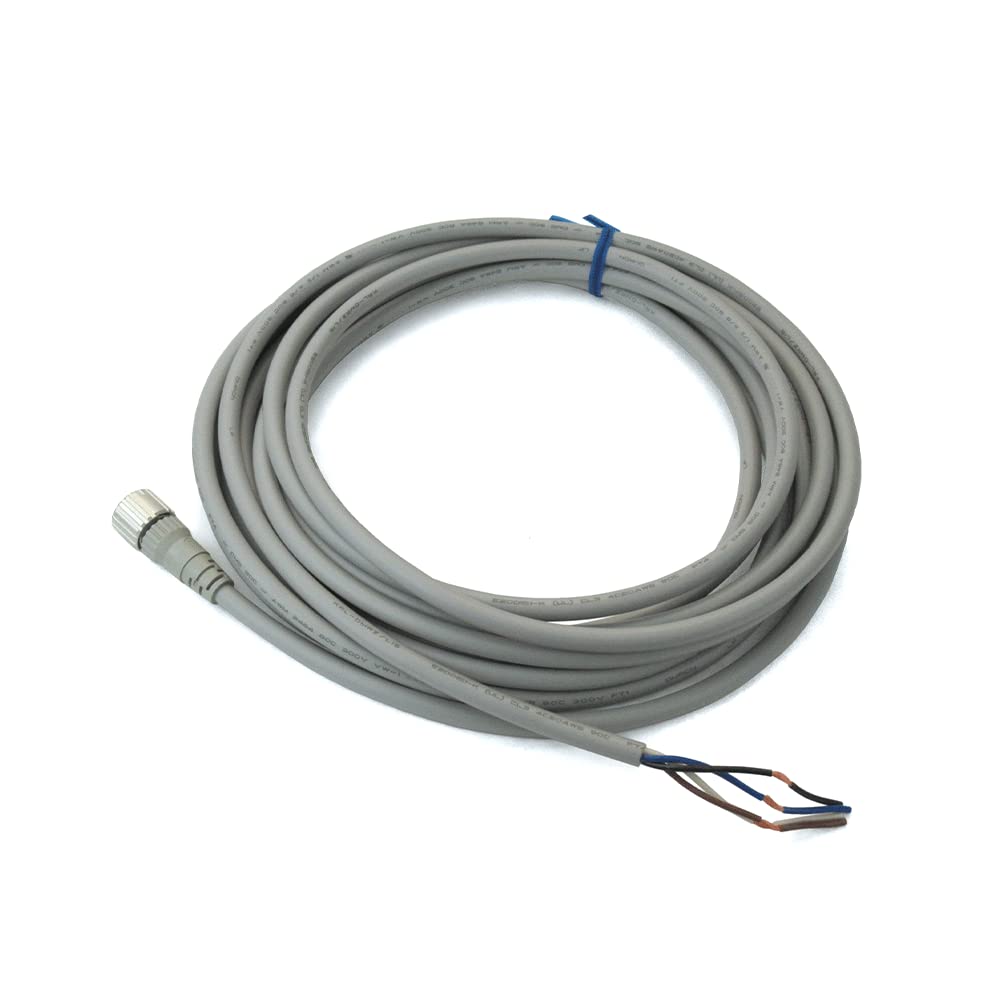 オムロン㈱　XS5F-D421-G80-F　　5本セット×2 XS5F-D421-G80-F 丸型防水コネクタ ケーブル付コネクタ ソケット片側