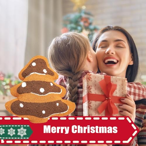Décorations maison coussin arbre de fête, le cadeau parfait pour hiver - 3