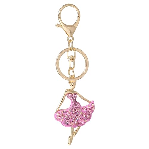 Honbay 1PCS Ballerina Keychain Ballet Dancer Keyring Dancing Women Key