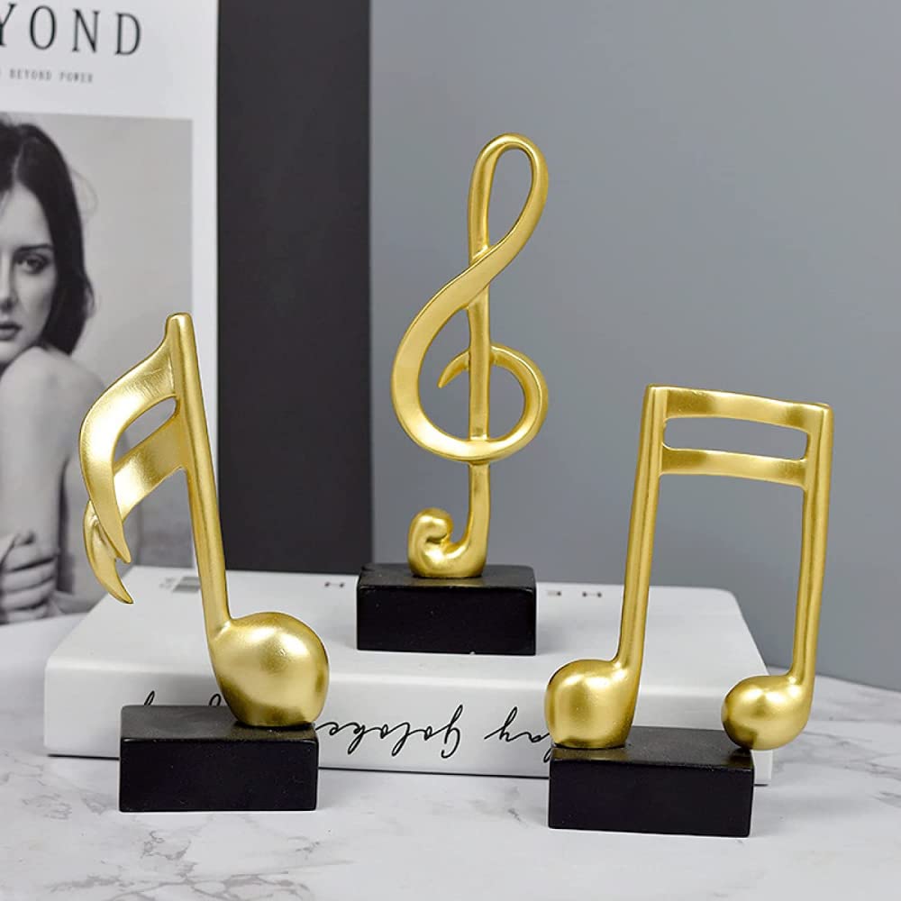 Nowoczesne minimalistyczne trofeum muzyczne, nuty muzyczne, ozdoby fortepianowe, dekoracje domowe, rzemiosło do sali fortepianowej