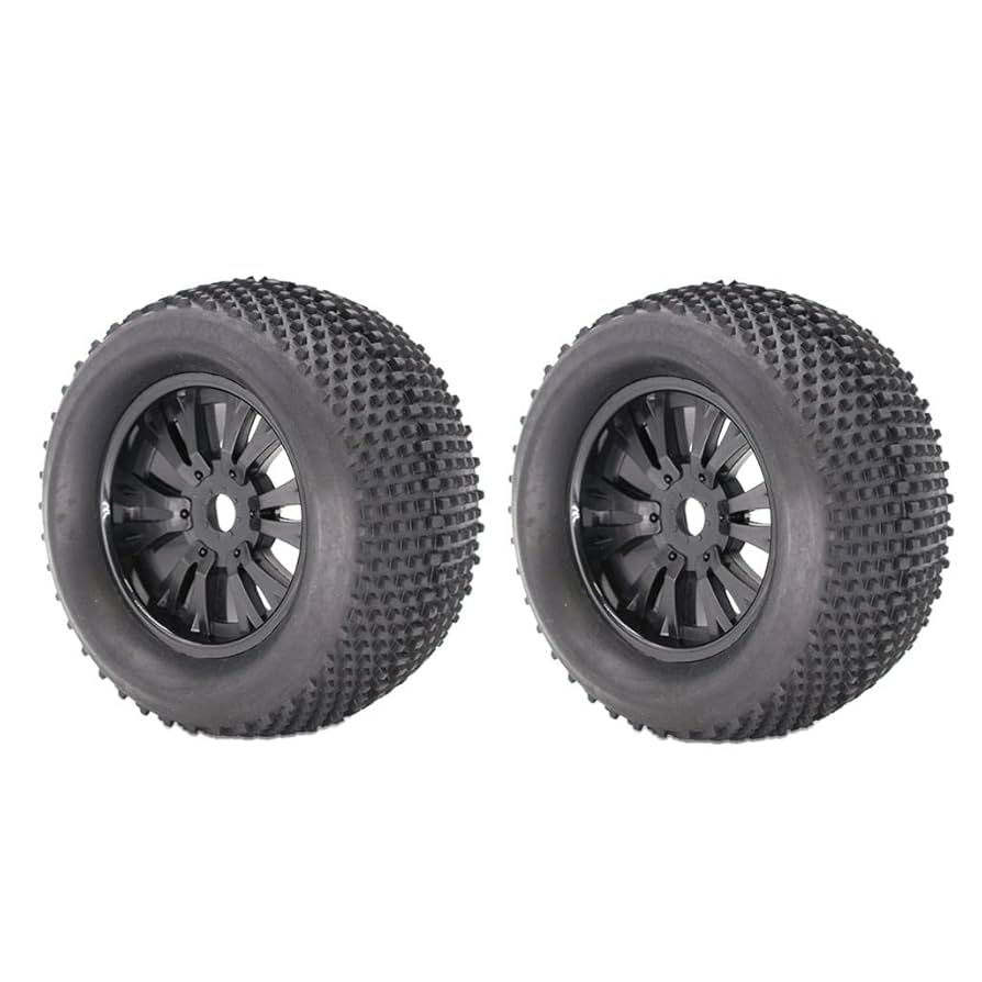 Amazon | P Prettyia RCカーホイールタイヤ 140mm 1/8