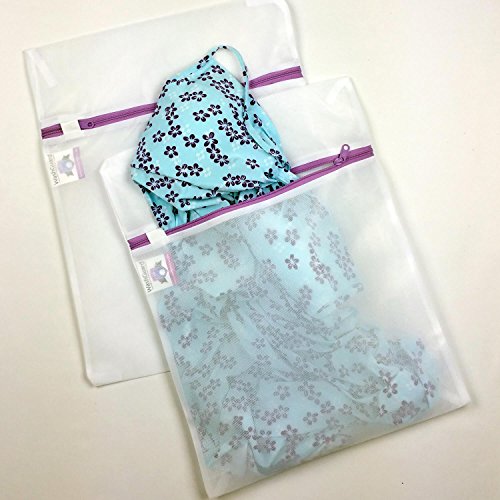 Lingerie Bags For Laundry, Zippered Mesh Laundry Bags For Delicates Protect Clothes Bras And Underwear From Damage In The Washing Machine - Great For Travel Or Storage #TOP5