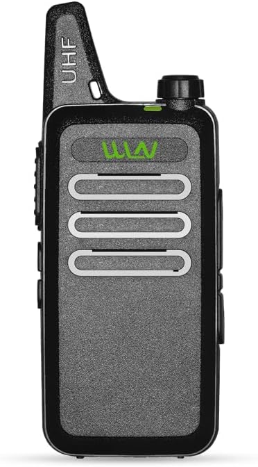 Front view of WLN KD-C1 walkie talkie