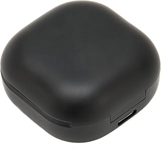 Estojo de carregamento sem fio, estojo de carregador sem fio de substituição 700 mAh Botão de sincronização de emparelhamento portátil Bluetooth Suporte para carregamento sem fio e com fio