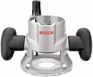 BOSCH MRF01 Router Fixed Base for MR23-Series Routers, Silver