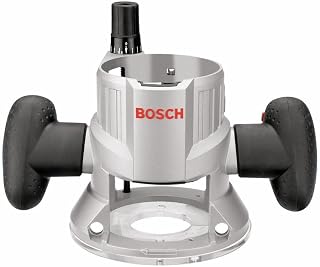 BOSCH MRF01 Router Fixed Base for MR23-Series Routers, Silver