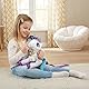 VTech - Styla, Mein Einhorn, magisches Make-up, interaktives Einhorn-Plüschtier – Würfel 4 Jahre – Version FR