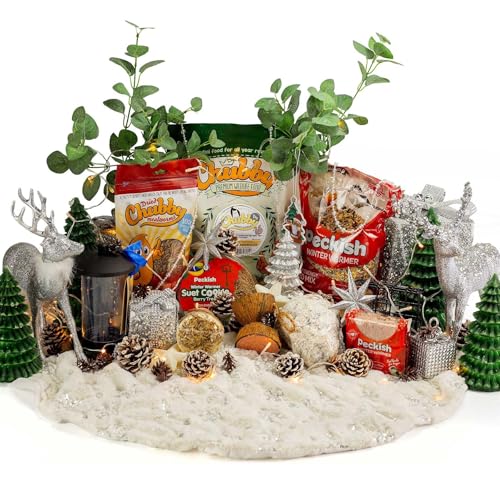 Chubby Pet Products - Winter Wonderland Wild Bird Gift Pack Set For Bird Lovers