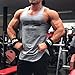Magiftbox Mens Essential Longline Workout Stringer Cotton Tank Tops Gym Shirts Sports Vest T04_Light-Gray_US-M