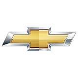 Chevrolet Metal Sign, 22' x 7', Gold Chrome, Chevy Car Truck SUV Emblem Bow Tie Textured Logo, Genuine Die Cut, Licensed by Country Side Products: 57006