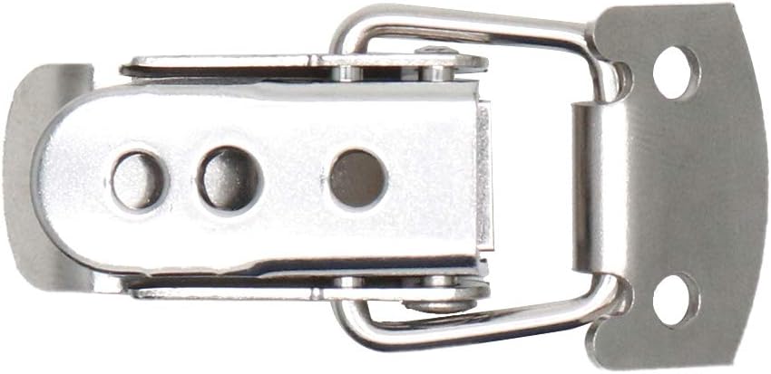 Toggle Latch Mini Size Stainless Steel Latch Catches Clamp for Toolbox, Cases, Chests - Pack of 10