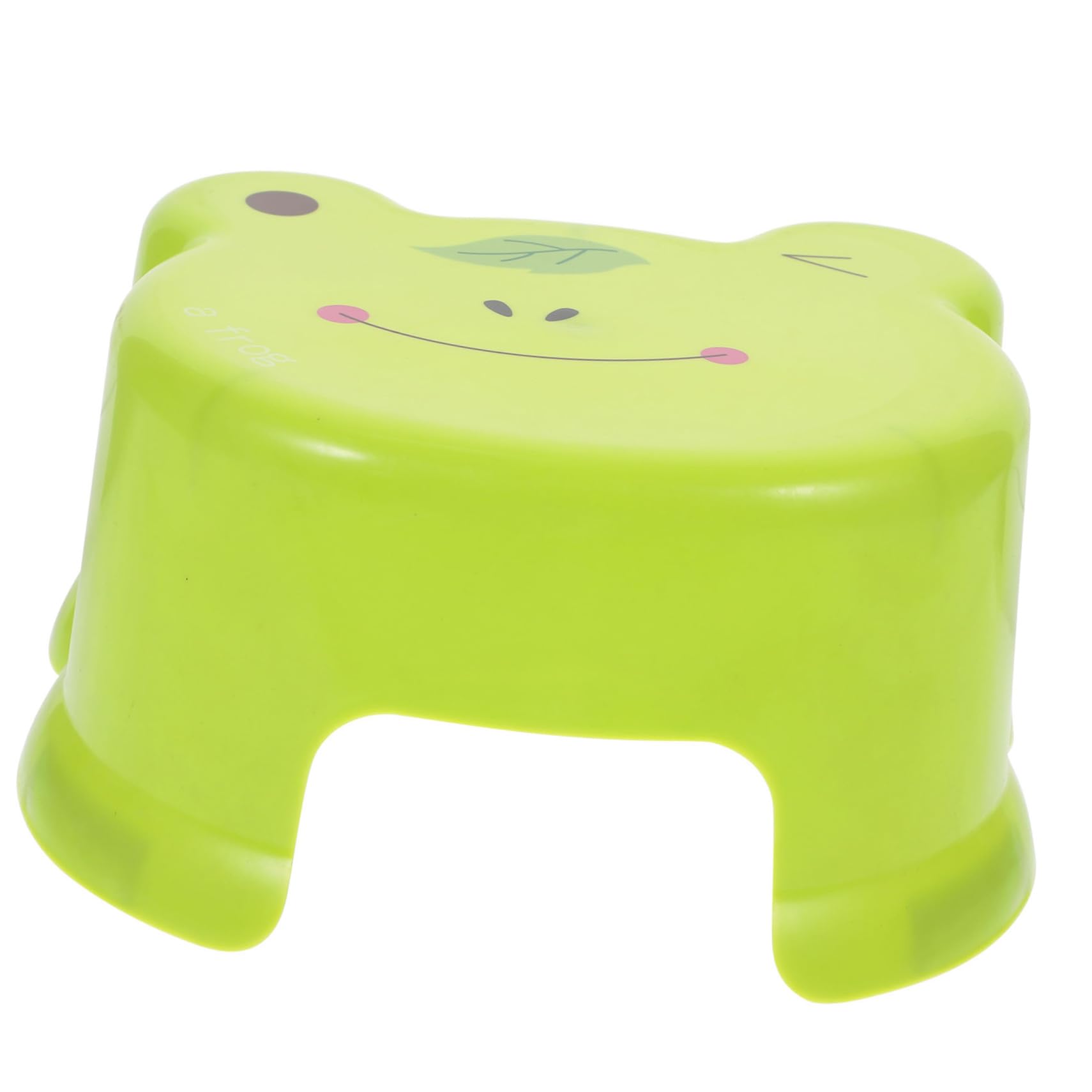 Gogogmee Non Slip Cartoon Shower Stool Thick Plastic Step Stool for Bathroom Bedroom and Kitchen Portable and Easy to Clean Space Saving Design for Indoor and Outdoor Use