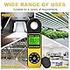AIOMEST Digital Luxmeter Tragbare, 270° Drehbarem Detektor Belichtungsmesser, 0,01~300,000 Lux Illuminance Meter Light für LED Pflanzenwachstum Licht, Indoor Outdoor Lights, Aquarium, AI-881E, Gelb