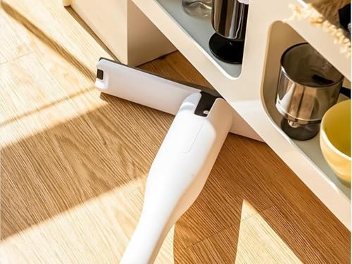 Image of Flat Mop and Bucket Set with Microfiber Pads, Self-Wringing Floor Cleaning System with Adjustable Handle, Hands-Free Cleaning Mop for Home Kitchen Bathroom (Magic Cotton Twist MOP)