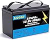 12V 100AH LiFePO4 Lithium Leisure Battery, Lithium Iron Phosphate Battery Instead of car AGM or Deep Cycle Battery, Suitable for Energy Storage Systems, photovoltaic Systems, and Outdoor Camping.