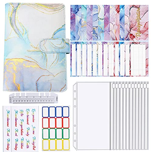 Raccoglitori Ad Anelli A6 Budget Binder Budget Planner Agenda Con 12 Buste Porta Soldi Cash Stuffing Raccoglitore Soldi Per Risparmi Budget Di Contant