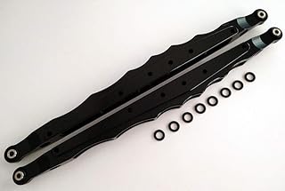 Aluminum Rear Lower Links Linkage Black for Axial 1/8 YETI XL AX31014