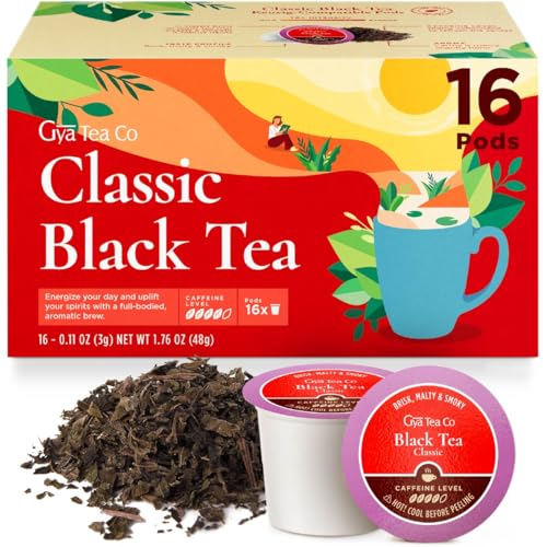 Image of Classic Tea Pod (16 Count) - 100% Natural Caffeinated Black Tea
