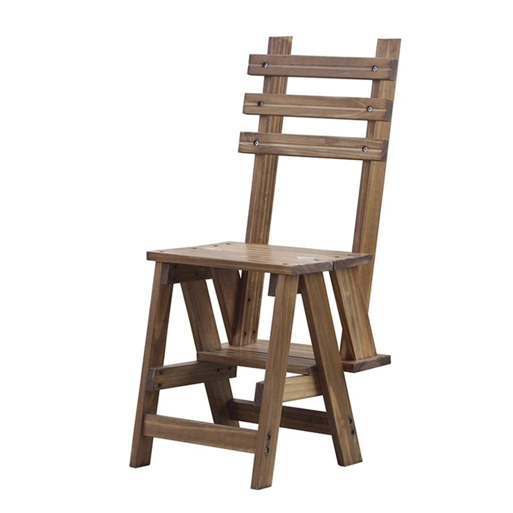 Escabeaux de cuisine en bois pliant 4 niveaux pour maison