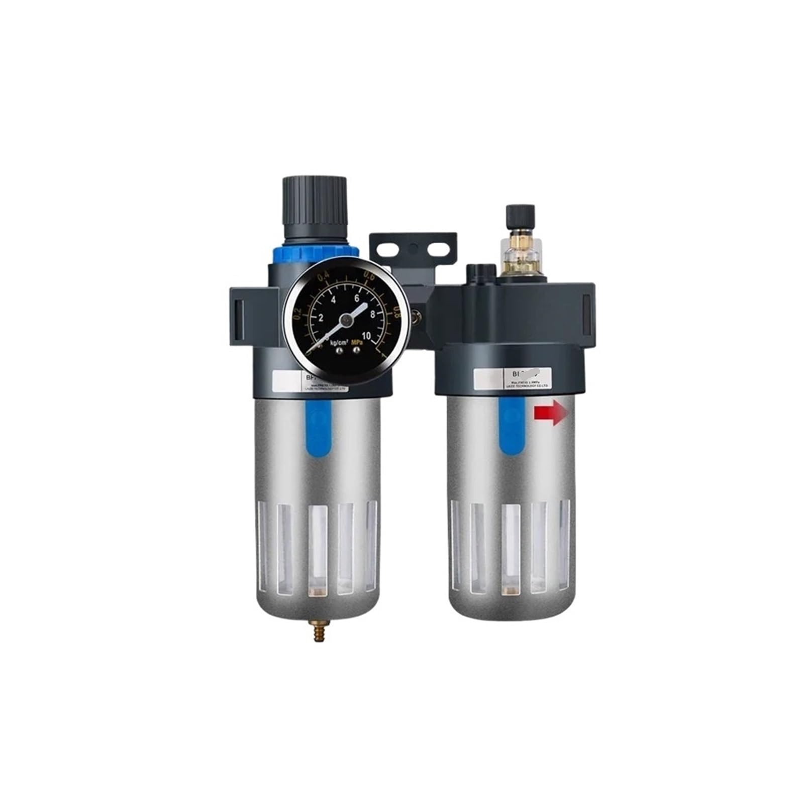 AYNRJKKX AFC2000 Pneumatic air Source Processing Device Oil-Water Separator Processor Filter Lubricator Compressor Pressure Regulator(BFC2000)