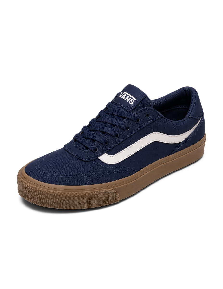 Vans Uomo Scarpe da Ginnastica in Tela Brooklyn, Black/Gum