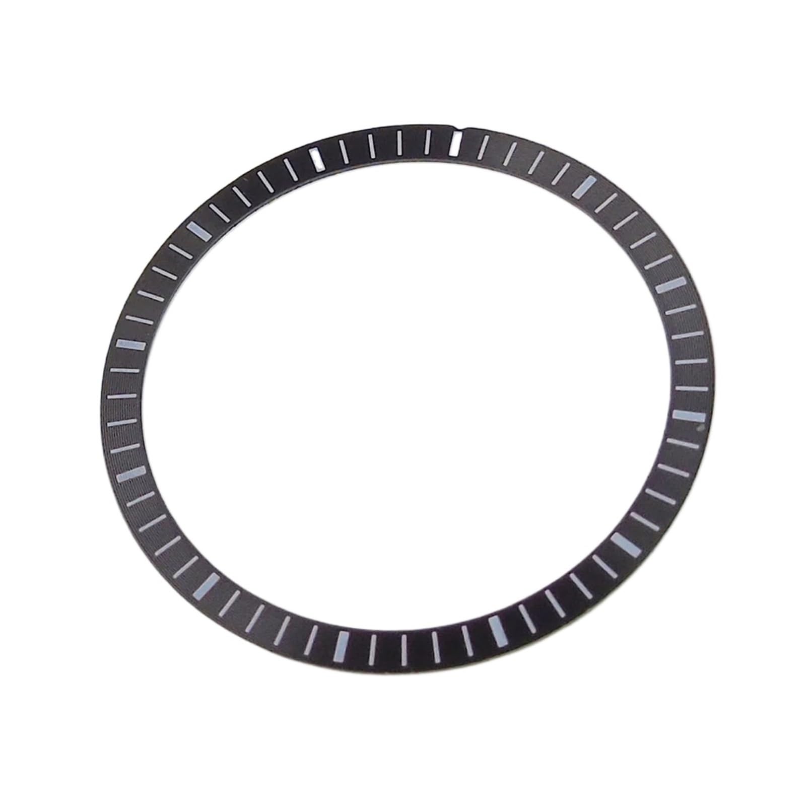 28,5 mm x 24,5 mm tarcza zegarka kompatybilna z NH70 NH72 ruch szkielet pusty pierścień świecące akcesoria część
