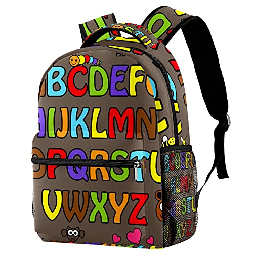 Sac à dos voyage enfant alphabet pour l'école et les sorties