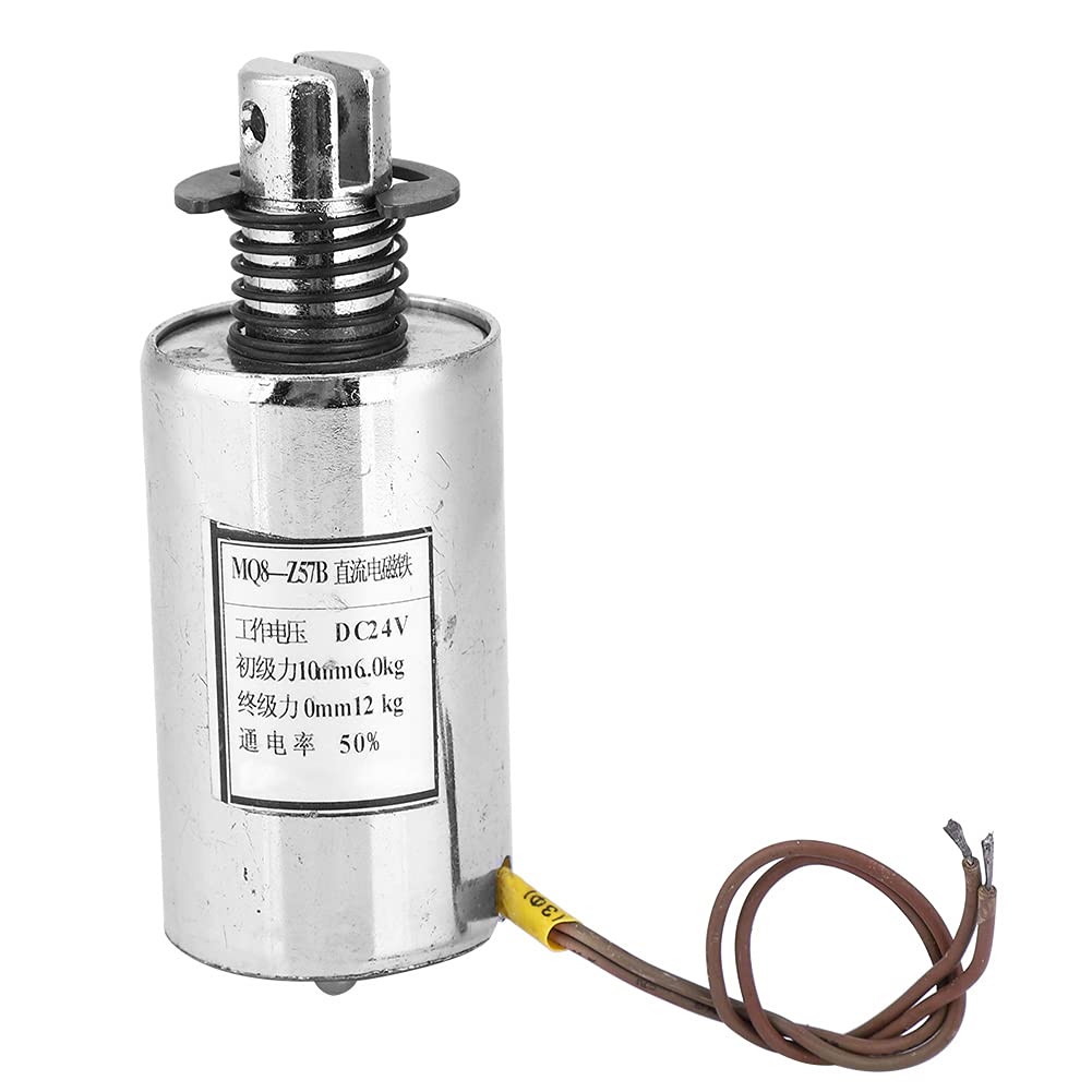 24VDC Pull Type Solenoid Electromagnet 117.6N Force for Push Pull