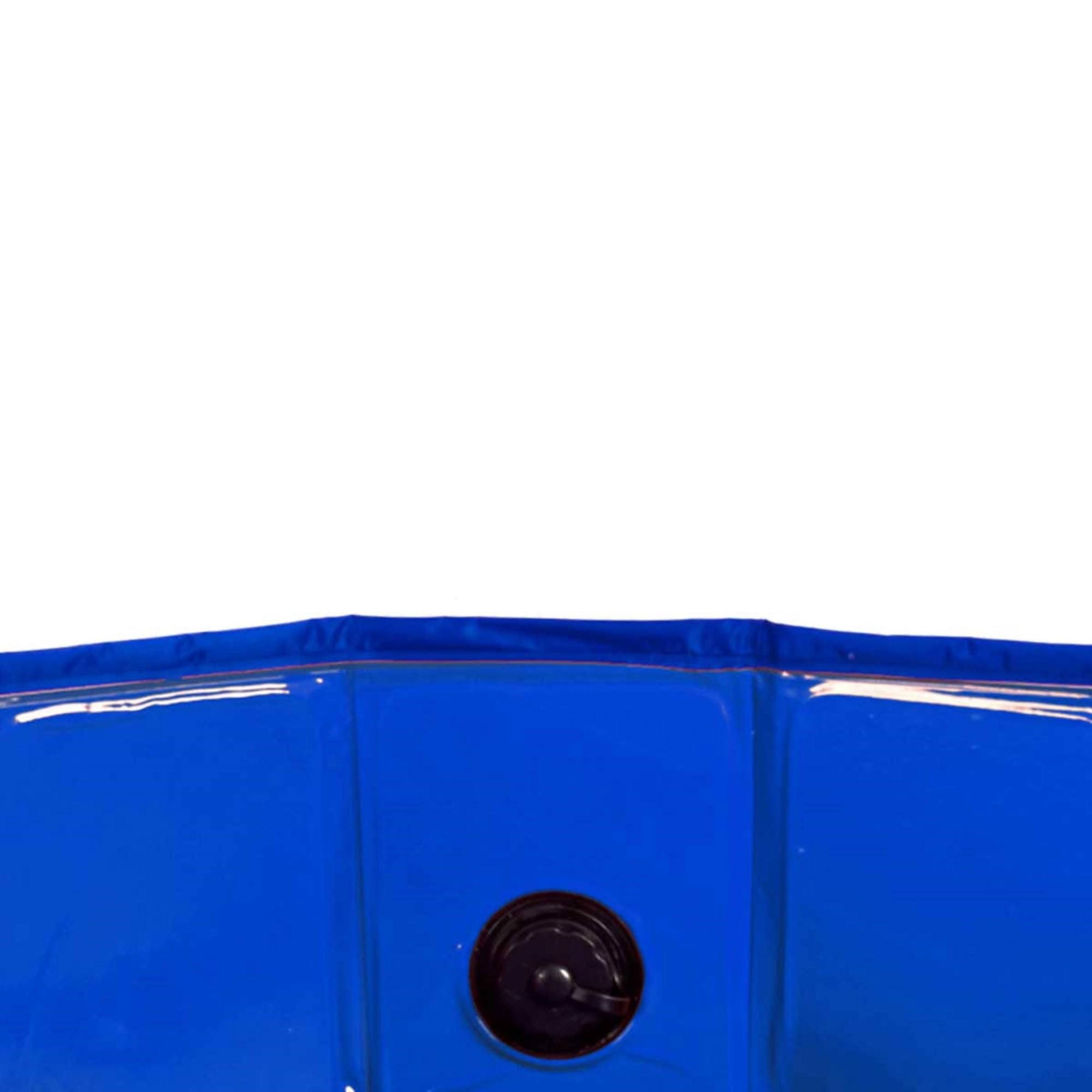 WELL HOME MOBILIARIO & DECORACIÓN Piscina Desmontable para Mascotas Ø120x30cm Azul Antideslizante