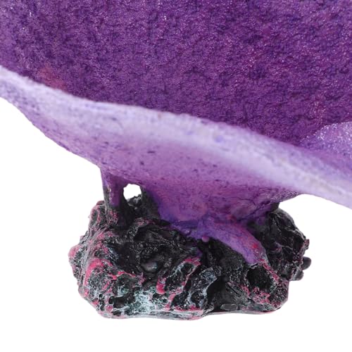 Image of POPETPOP Artificial Coral Aquarium Decor 5.90X4.52X3.34In Resin Coral Ornament Fish Tank Decoration for Betta Fish Small Tanks Realistic Simulation Accessory