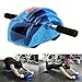 CfoPiryx Ab Roller for Abs Workout Abdominal Exercise Rollers, Abdominal Roller 4 Wheels Muscle Exerciser Fitness Training Rollers, for Men Women Gym Exercise Fitness