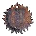 Metal Wall Decor - Sun Idol Vastu Items for Home for Good Luck Decorative Hanging for Living Room Bedroom Feng Shui Decor - Copper - 8 Inches