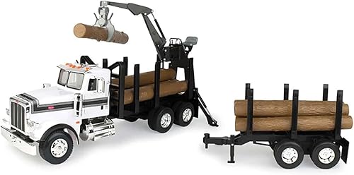 Miniatura 2 de TOMY John Deere Big Farm Semi con baja carga ancha (escala 1:16)