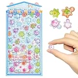 Embellissements d'Objets Créatifs: Conçus avec des formes de dessins animés 3D , ces autocollants fournissent une esthétique visuelle améliorée, permettant aux artisans de transformer des surfaces simples sur des sacs, des invitations ou des cadres photo en affichages animés remplis de caractère et d'un flair décoratif captivant. Parfaits pour des projets de bricolage et de décoration personnalisée.