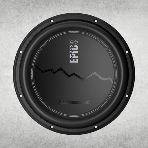 AudioControl EPICX Series 12” Car Subwoofer Speaker, 750W Max Power (500W RMS), 4 Ohm Dual Voice Coils, Loud Pro StreetBass Sub for Car Audio System by AudioControl - Image 9