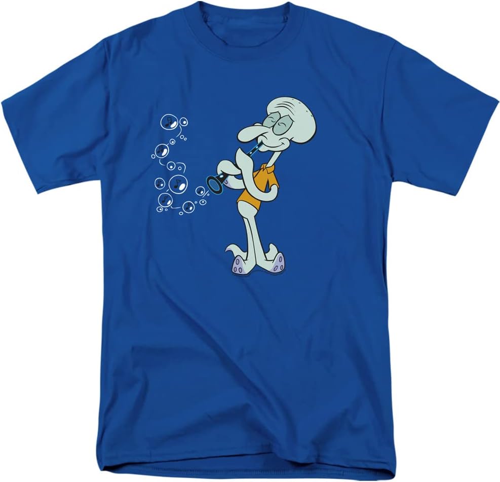 LOGOVISION Spongebob Squidward's Clarinet Unisex Adult T Shirt