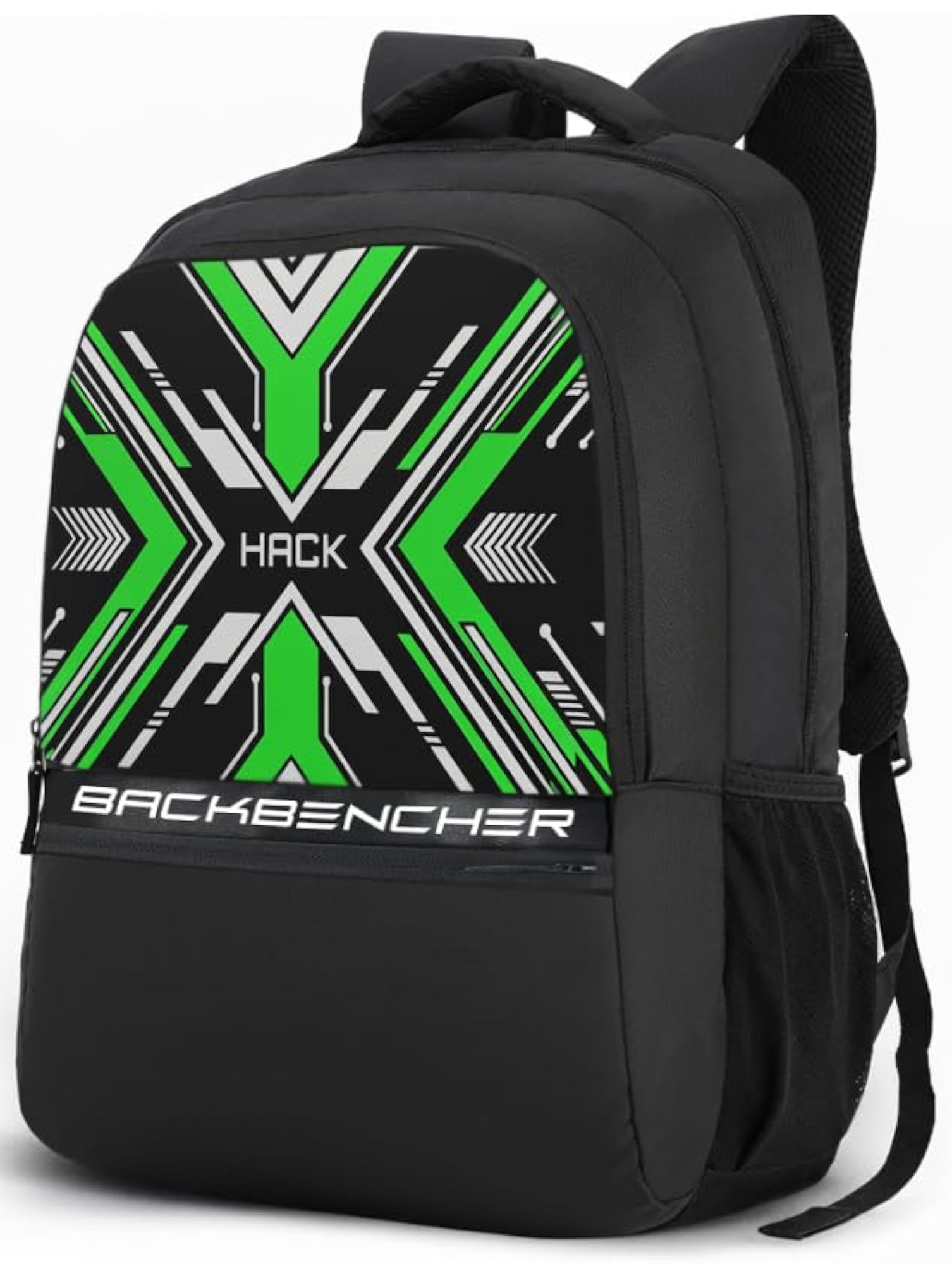 Hack Backbencher Unisex School Bag, 15.6 inch Laptop Backpack