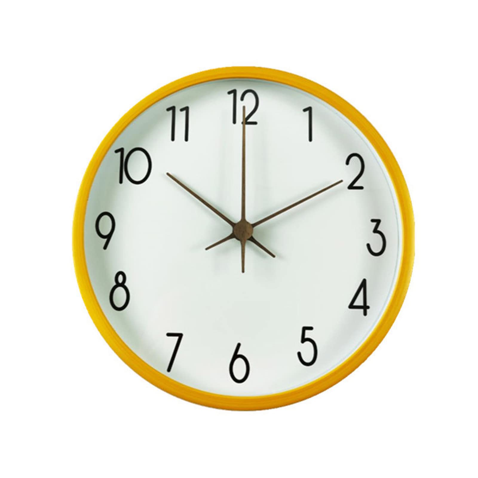Horloge murale quartz de 30 cm silencieuse pour salon et bureau