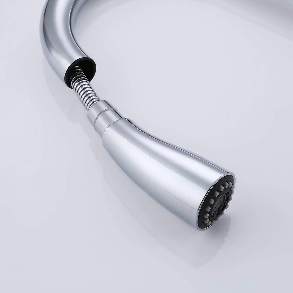 Sensun Kitchen Sink Faucet Pull-Out Spray Head Replacement Part Sprayer, Chrome