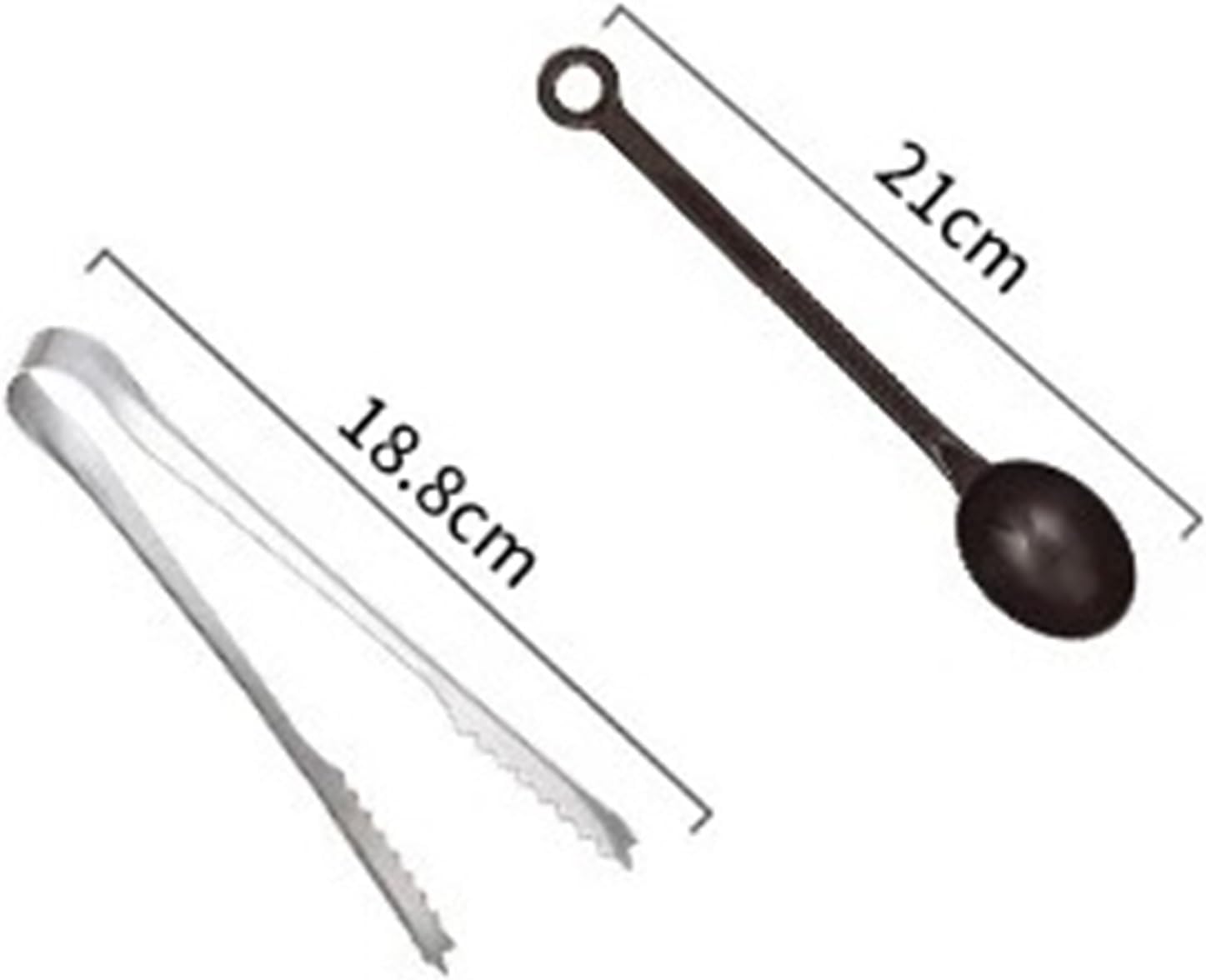 1 Set Cocktail Shaker with Measurement Scales – Handheld Drink Mixing Cup and Bar Tool