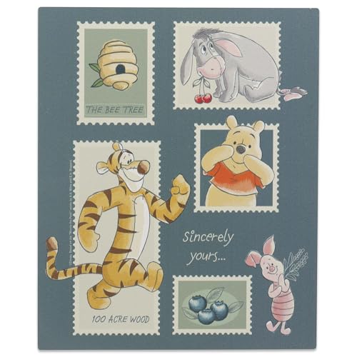 Disney Winnie the Pooh and Friends Sincerely Yours Wood Wall Decor