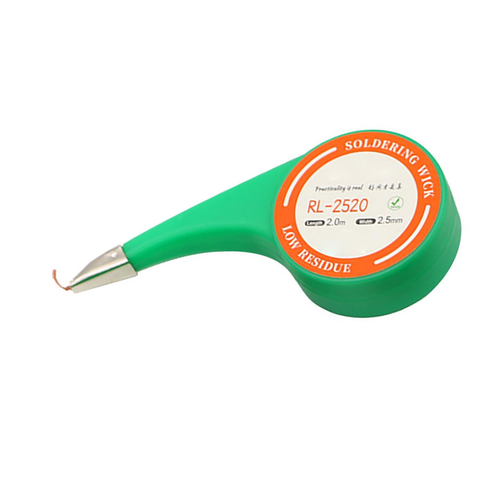 Solder Wicking Core 1.5mm / 2mm / 2.5mm / 3mm Design for Efficient Solder Suction and PCB Repair Solder Core
