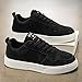 Men's Big Size Skateboarding-Inspired Lace-Up Casual Sports Shoes - Fashionable Daily & Outdoor Wear (14,Black)