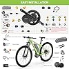 BAFANG Mid Drive Kit:1000W 750W 500W Ebike Motor Kits with Battery(Optional),Bafang BBS02B HD Mid Drive Ebike Conversion Kit with LCD Display&Ebike Battery for BB 68-73MM/85-105MM/105-125MM E-Bike #5