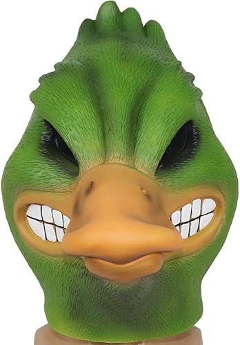 Miniatura 2 de Scary Shark Mask Desert Lizard Mask Funny Head Animal Head Masks Angry Duck Latex Mask for Halloween Party Cosplay Prop