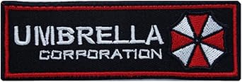 Resident Evil Rectangle Size Umbrella Corporation Logo Patch